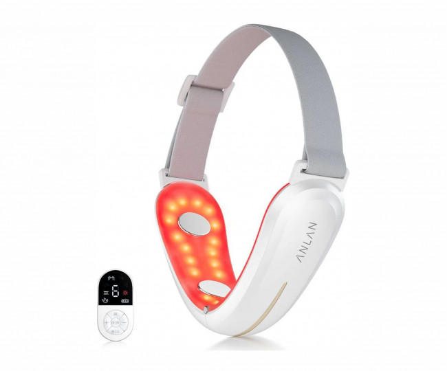 Мікрострумовий масажер для підборіддя ANLAN shine V-line Lift Belt Device